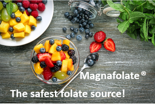 L-5-MTHF Ca -sursă pură și stabilă de acid folic activ