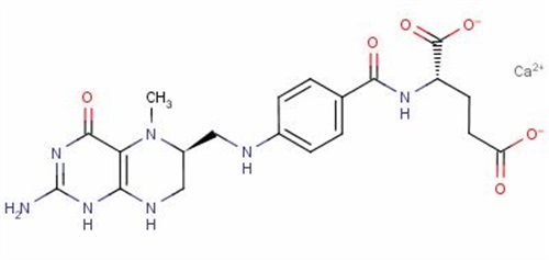 o formă cristalină stabilă C a sării de calciu 6S-5-metiltetrahidrofolat