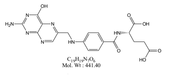 Clasificarea folaților - acid folic sintetic