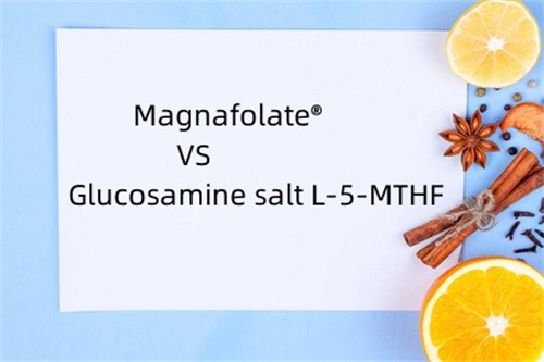 L-5-metiltetrahidrofolat de calciu VS sare de glucozamină L-5-MTHF