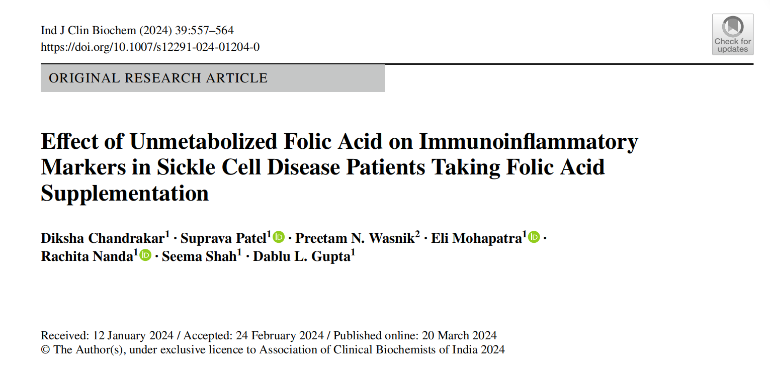 De ce markerii de inflamație rămân ridicati atunci când nivelurile de acid folic arată bine? Problema poate fi Acid folic nemetabolizat